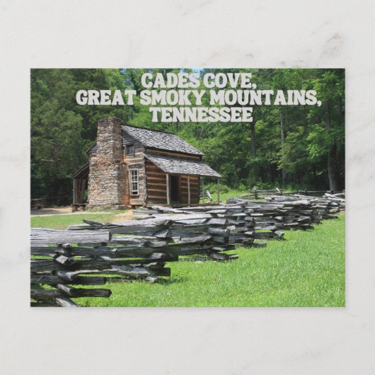 Cades Cove Great Smoky Mountains Briefkaart (Voorkant)