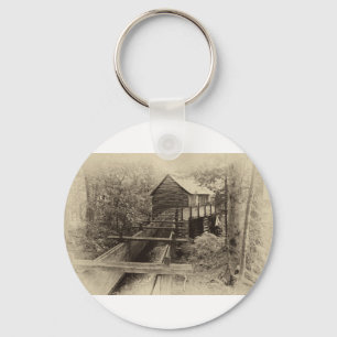 Cades Cove Grist Mill Sleutelhanger