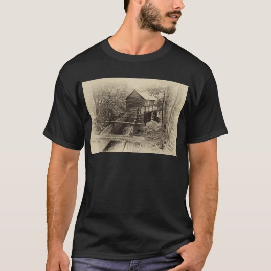 Cades Cove Grist Mill T-shirt (Voorkant)