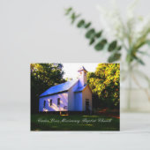 Cades Cove Missionary Baptist Church Briefkaart (Staand voorkant)