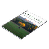 Cades Cove roky mountainestation Notitieboek (Linkerzijde)