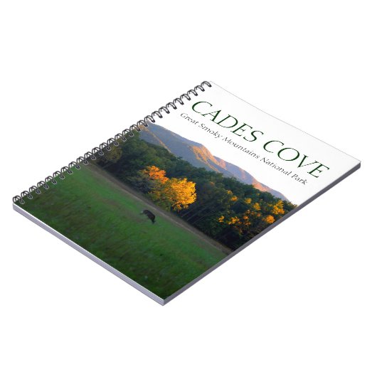 Cades Cove roky mountainestation Notitieboek (Linkerzijde)
