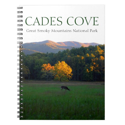 Cades Cove roky mountainestation Notitieboek (Voorkant)