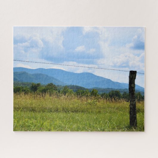 Cades Cove - Smoky Mountain Nat'l Park - 16x20 Legpuzzel (Horizontaal)