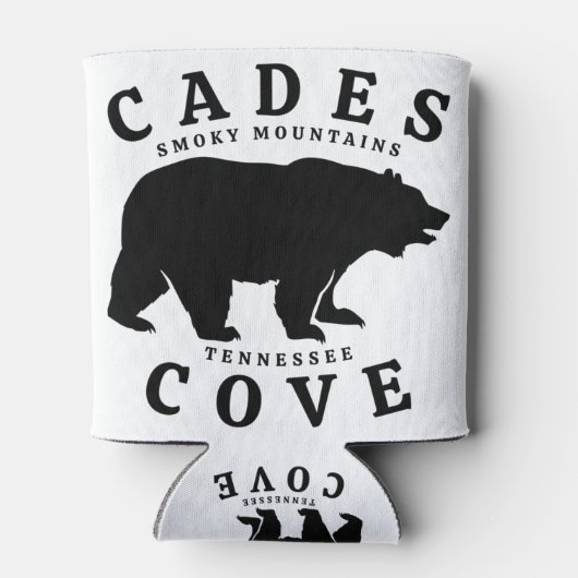 Cades Cove Smoky Mountains Beer Blikjeskoeler (Achterkant)