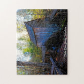 Cades Cove Smoky Mountains. Jigzaag Puzzle Legpuzzel (Verticaal)