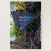 Cades Cove Smoky Mountains. Jigzaag Puzzle Legpuzzel (Verticaal)