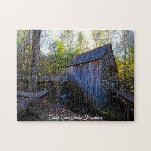 Cades Cove Smoky Mountains. Legpuzzel (Horizontaal)