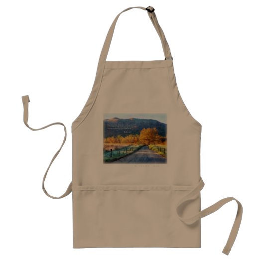 Cades Cove - Weg van leven Standaard Schort (Voorkant)
