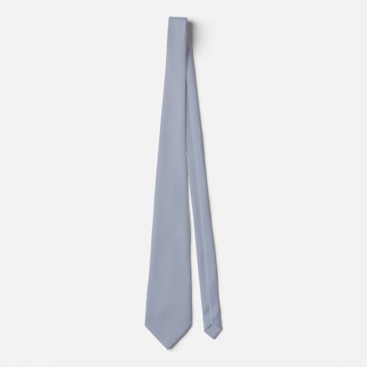 Cadet blauw (Crayola) (effen kleur) Stropdas (Voorkant)