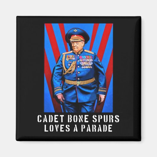 Cadet Bone Spurs Heroic Magnet (Voorkant)