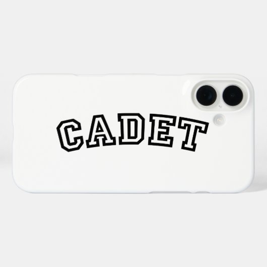 CADET Case-Mate iPhone CASE (Achterkant (horizontaal))