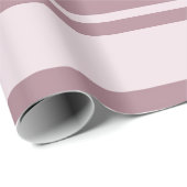Cadet Grey and Desaturated Rose Stripes Cadeaupapier (Rol Hoek)