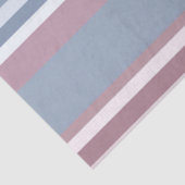 Cadet Grey and Desaturated Rose Stripes Tissuepapier (Detail)