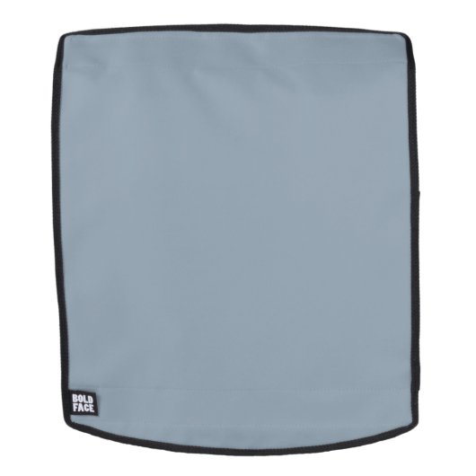 Cadet grey (solid color)  rugtassen (Verwijderbaar gezicht)