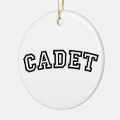 CADET KERAMISCH ORNAMENT (Links)