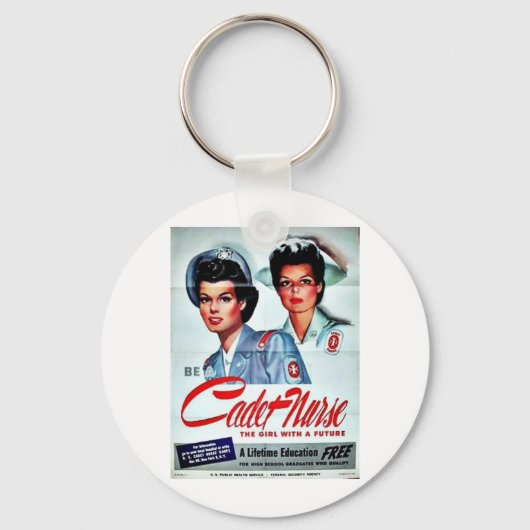 Cadet Nurse Sleutelhanger (Voorkant)