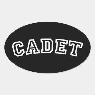 CADET OVALE STICKER