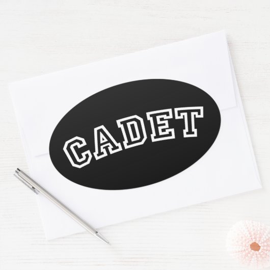 CADET OVALE STICKER (Envelop)