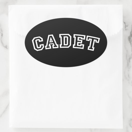 CADET OVALE STICKER (Tas)