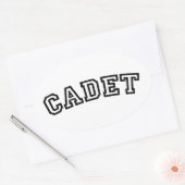 CADET OVALE STICKER (Envelop)