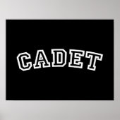 CADET POSTER (Voorkant)