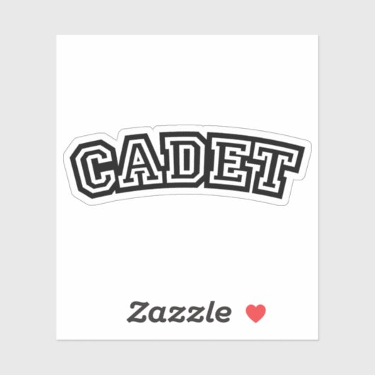 CADET STICKER (Vel)