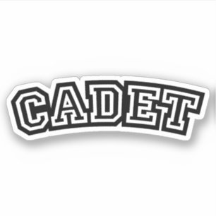 CADET STICKER