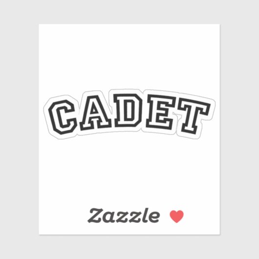 CADET STICKER (Vel)