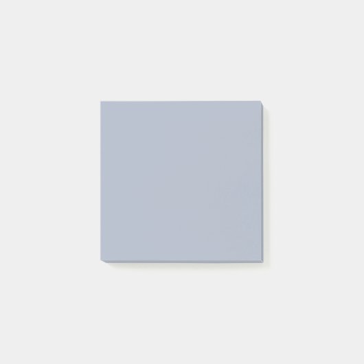 Cadetblauw (Crayola) (effen kleur) Post-it® Notes (Voorkant)