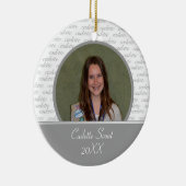 Cadette Scout Photo Ornament (Rechts)