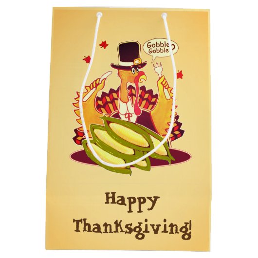 Cadeustas van Pilgrim Turkey Medium Cadeauzakje (Achterkant)