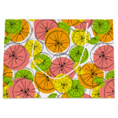 Cadeuszak voor citrusvruchten groot cadeauzakje (Voorkant)