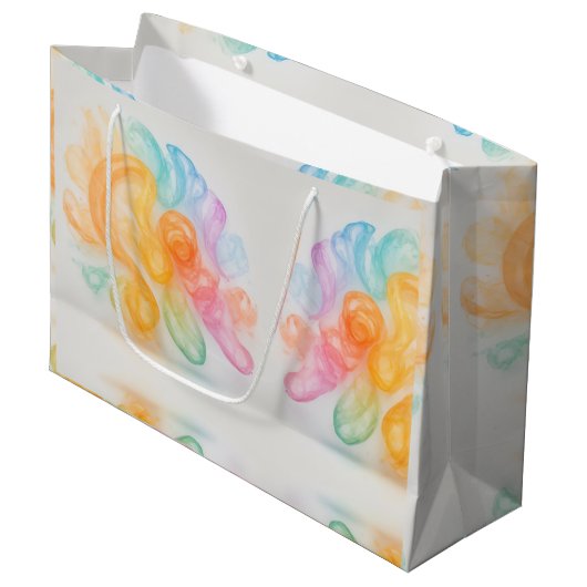 Cadeuszakken Groot Cadeauzakje (Voorkant Gekanteld)