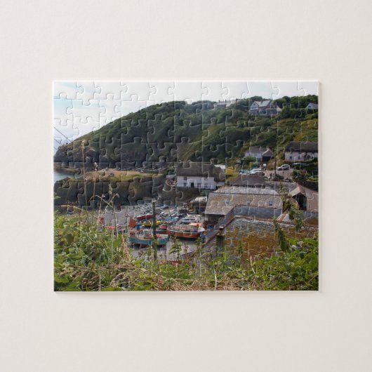Cadgwith Cornwall foto Legpuzzel (Horizontaal)