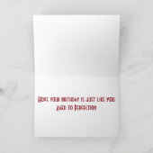 CADILAC STYLE Verjaardag wenst een klassieke man Kaart (Binnen)