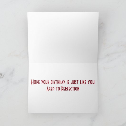 CADILAC STYLE Verjaardag wenst een klassieke man Kaart (Binnen)