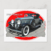 CADILLAC 1930 V/16 BRIEFKAART (Voorkant)