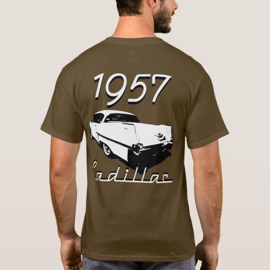 Cadillac 1957 t-shirt (Achterkant)