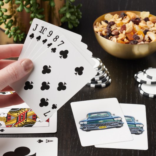 Cadillac 1958 pokerkaarten (Insitu)