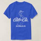 Cadillac Cafe serveerster TShirt (Design voorkant)
