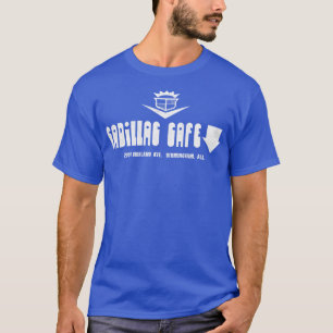 Cadillac Cafe Teken versleten TShirt
