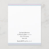 Cadillac Car Baby on Board gender nodigt uit (Achterkant)