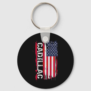 Cadillac City Sleutelhanger