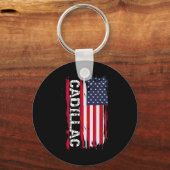 Cadillac City  Sleutelhanger (Voorkant)