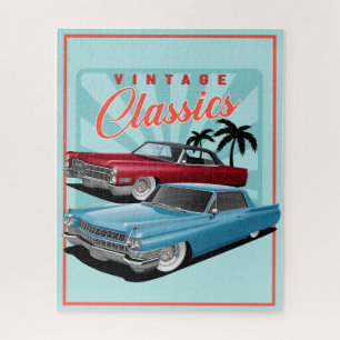 Cadillac Classic Cars Jigzaag Puzzle Legpuzzel