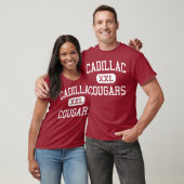 Cadillac - Cougars - Middle - Detroit Michigan T-shirt (Unisex)