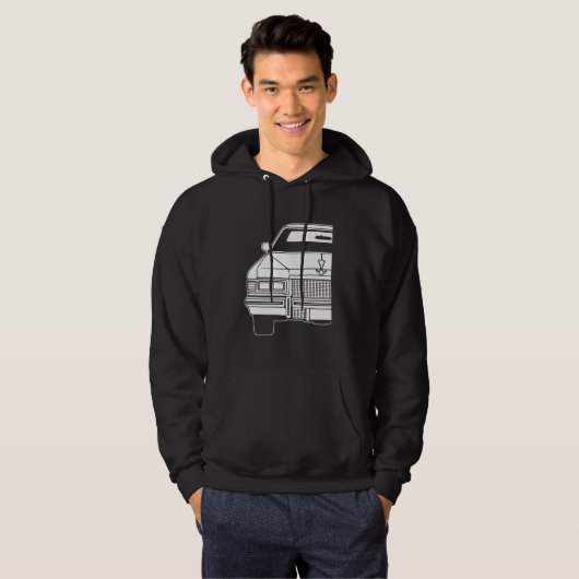 Cadillac Coupe De Ville 3 Hoodie (Voorkant volledig)