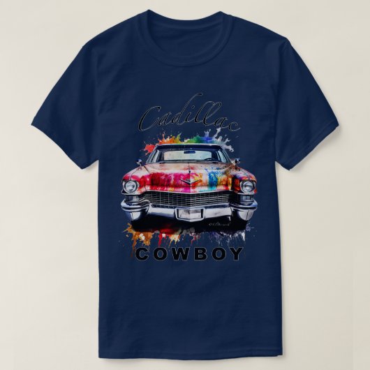 Cadillac Cowboy T-shirt (Design voorkant)