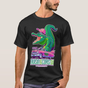 Cadillac Cruisin' met kust 102 - 2019 T-shirt
